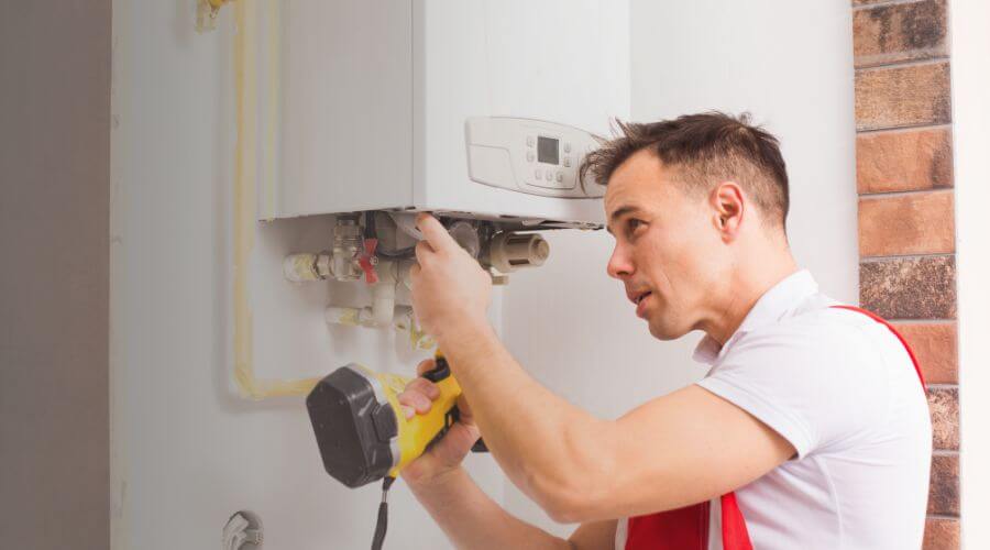 Local water heater installation in Homerville, GA